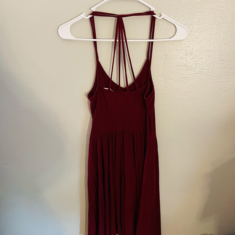 Maroon dress